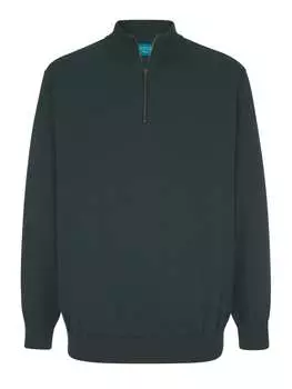 Пуловер Boston Park, темно-зеленый