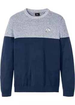 Пуловер Bpc Bonprix Collection, синий