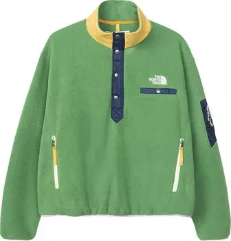Пуловер Brain Dead x The North Face 89 Placket Pullover Fleece 'Sullivan Green', зеленый