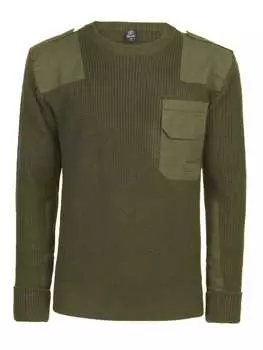 Пуловер Brandit Pullover, зеленый