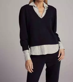 Пуловер Brich черного цвета sundays