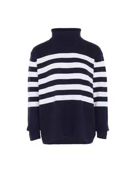 Пуловер Bridgeport, цвет dunkelmarine wollweisser streifen