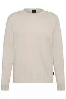 Пуловер Bugatti Rundhals, бежевый