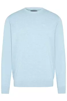 Пуловер Bugatti Rundhals, светло синий