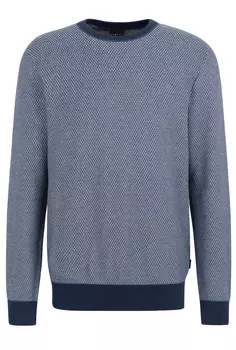 Пуловер Bugatti Rundhals, темно синий