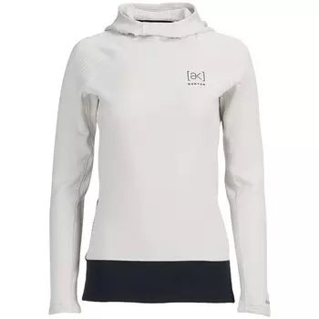 Пуловер Burton AK Helium Power Grid Fleece, цвет Gray Cloud