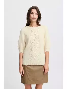 Пуловер byoung Strick, бежевый