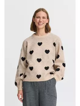 Пуловер byoung Strick, черный