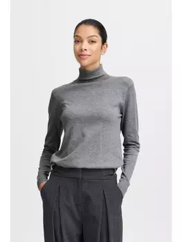 Пуловер byoung Strick, серый