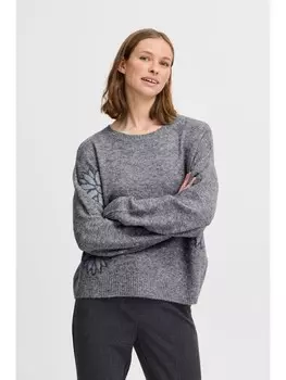 Пуловер byoung Strick, серый