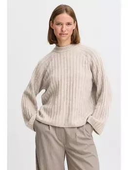 Пуловер byoung Strick, серый