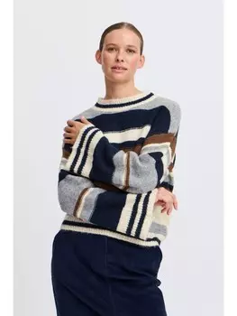 Пуловер byoung Strick, серый