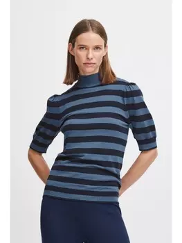 Пуловер byoung Strick, синий