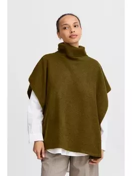 Пуловер byoung Strick, зеленый