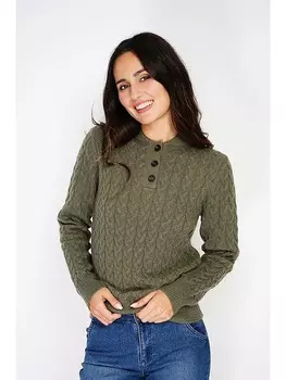 Пуловер C& Jo, хаки