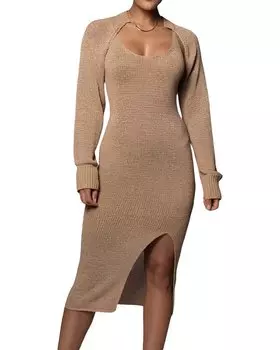 Пуловер Caifeng, хаки