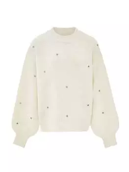 Пуловер caissa, белый