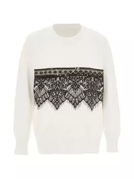 Пуловер caissa, белый