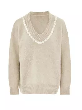 Пуловер caissa, бежевый