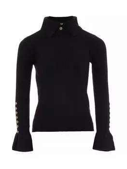 Пуловер caissa Strick, черный