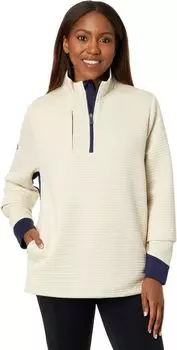 Пуловер Callaway Midweight Textured 1/4 Zip Pullover, цвет Oatmeal