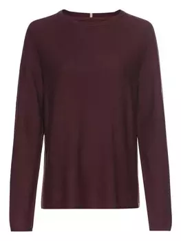 Пуловер Camel Active Rundhals Sweatshirt aus reiner Baumwolle, фиолетовый