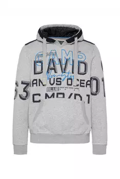 Пуловер CAMP DAVID Sweatshirt 'Oceans Seven II', светло серый