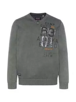 Пуловер Camp David, зеленый