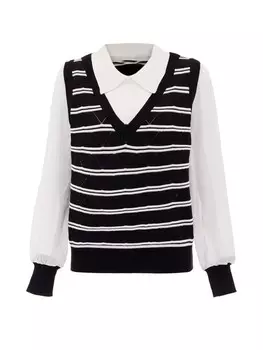 Пуловер caneva, черный