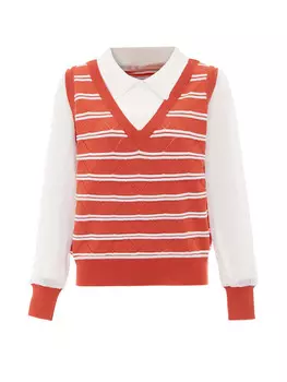 Пуловер caneva, оранжевый