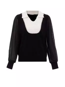 Пуловер carato, черный