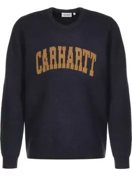 Пуловер Carhartt WIP, цвет dark navy/hamilton brown