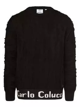 Пуловер Carlo Colucci, черный