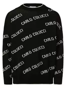 Пуловер Carlo Colucci, черный