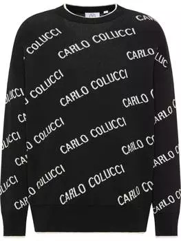 Пуловер Carlo Colucci, черный