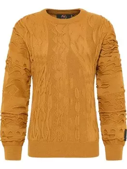 Пуловер Carlo Colucci, цвет senfgelb