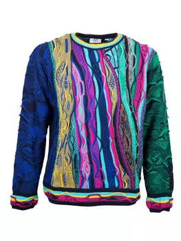 Пуловер Carlo Colucci, темно-синий