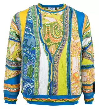 Пуловер Carlo Colucci, зеленый