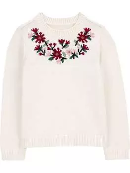 Пуловер carter's, кремовый