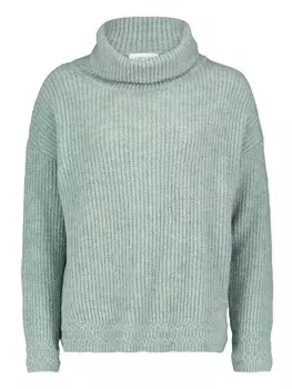 Пуловер CARTOON Basic, цвет grey green melange