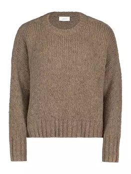 Пуловер CARTOON Basic-Pullover mit Rundhalsausschnitt, светло-коричневый