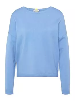 Пуловер CARTOON Strickpullover mit Rundhalsausschnitt, цвет Blue/Yellow