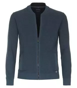 Пуловер CASAMODA Strickjacke, синий