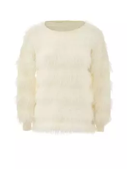 Пуловер caspio, белый