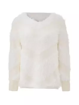 Пуловер caspio, белый