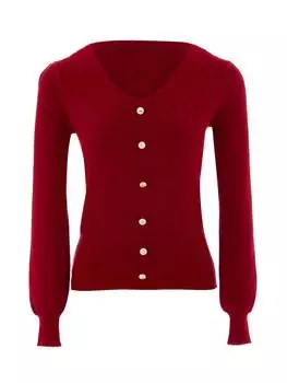 Пуловер caspio, красный