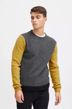 Пуловер CASUAL FRIDAY Strick CFKarl crew lambswool knit 20504789, серый