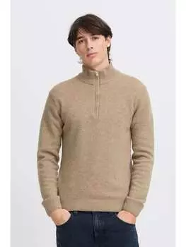 Пуловер CASUAL FRIDAY Troyer CFKARL halfzip lambswool knit 20505249 klassischer Troyer Pullover, бежевый