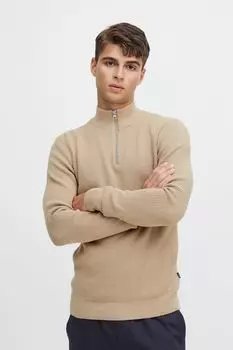 Пуловер CASUAL FRIDAY Troyer CFKarlo 0092 half zipper knit 20504786, натуральный