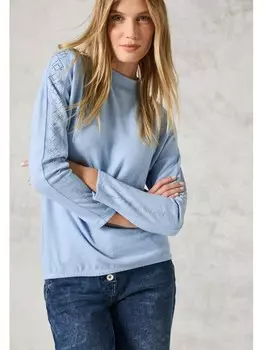 Пуловер Cecil Pullover, светло-синий